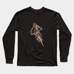 mtb downhill Long Sleeve T-Shirt